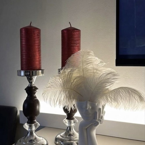 Candlestick set used, one slightly broken