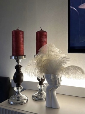 Candlestick set used, one slightly broken