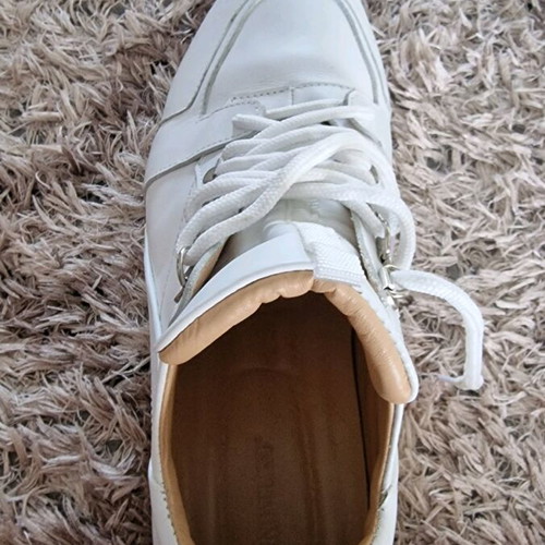 Fenomilano white sneakers like new, size 45