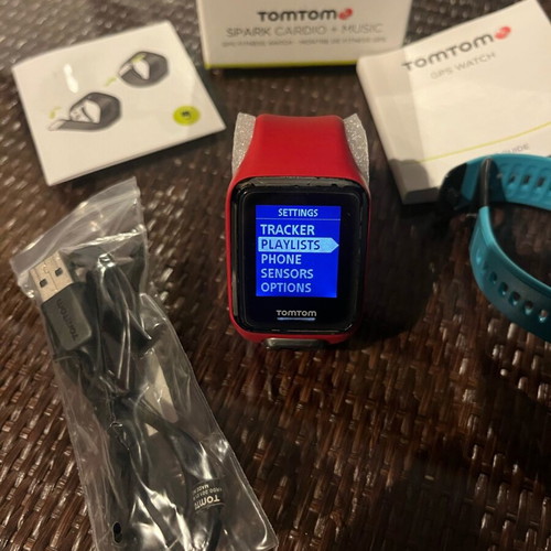 TomTom Spark Cardio+ Music sport GPS watch used