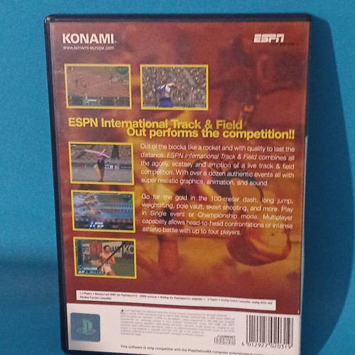 ESPN International Track and Field PlayStation 2 game very good condition