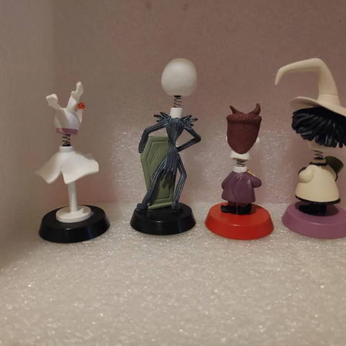 Jack Skellington and Sally collectible figure set like new
