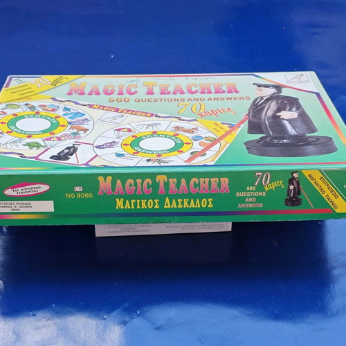 Magic Teacher board game used, Dromeas Toys