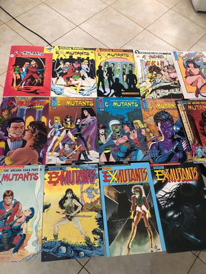 EX-MUTANTS set of 22 comics like new
