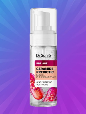 Dr. Sante PRE AGE Gentle Cleansing Foam with Ceramides and Prebiotics 150 ml