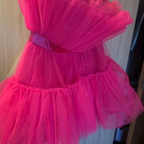 Tulle dress M like new, pink