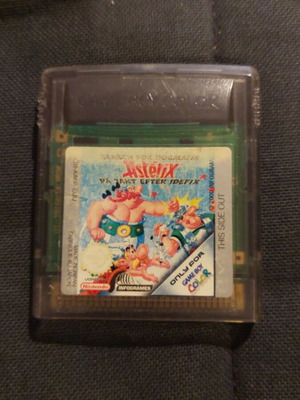 Asterix Game Boy Color cartridge used, non-working