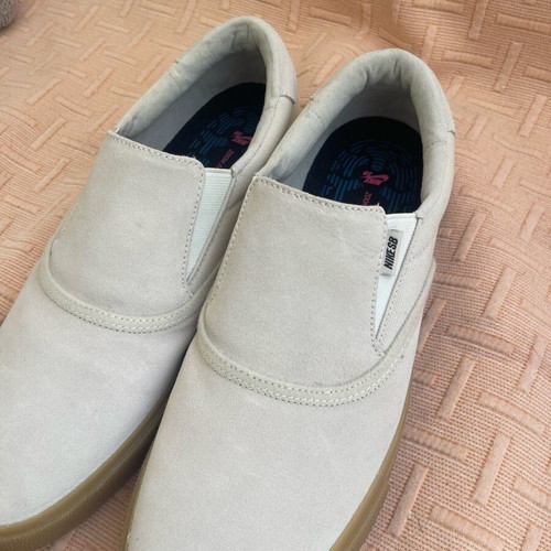 Nike SB Zoom Air shoes like new, beige, size 44