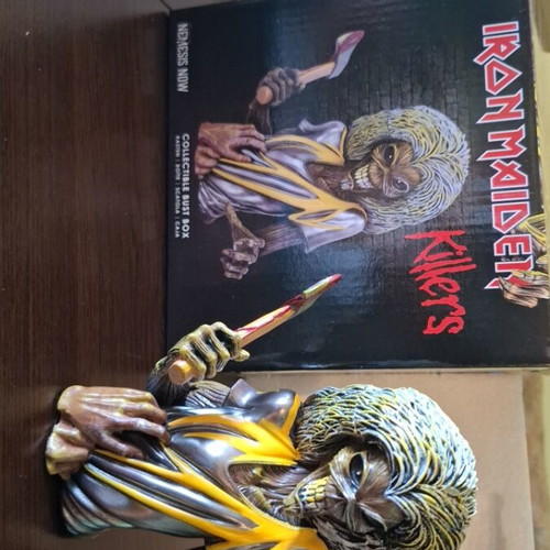 Iron Maiden licensed resin statue box