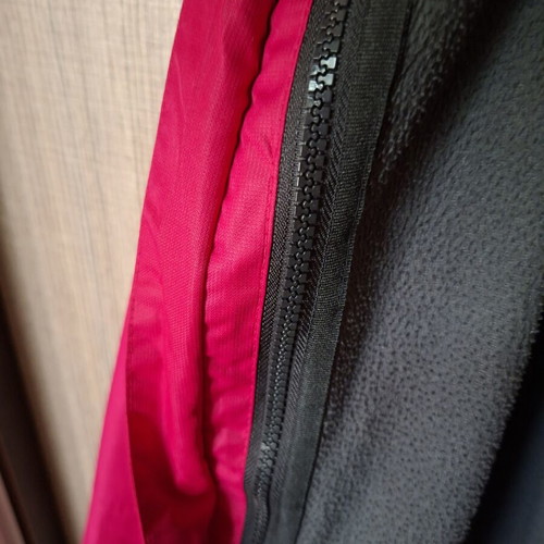 McKinley fuchsia jacket used, size M 38 10, detachable fleece lining