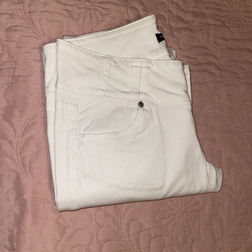 Terranova white women's skinny fit jeans like new, size L