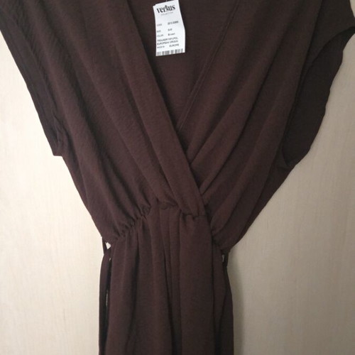 Jumpsuite brown one-piece with belt new