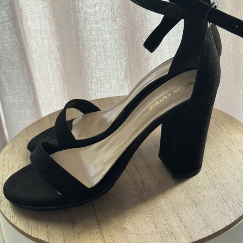 Makis Kotris sandals size 37 like new, black platform