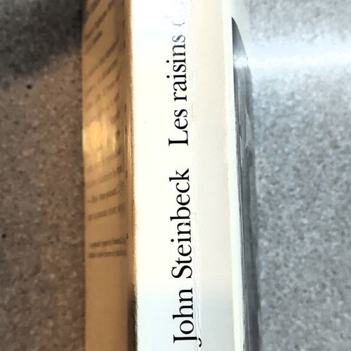 Les Raisins de la colère by John Steinbeck used, Greek edition, 1947