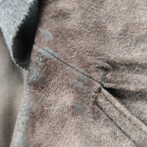 Vintage suede coat genuine leather, like new condition
