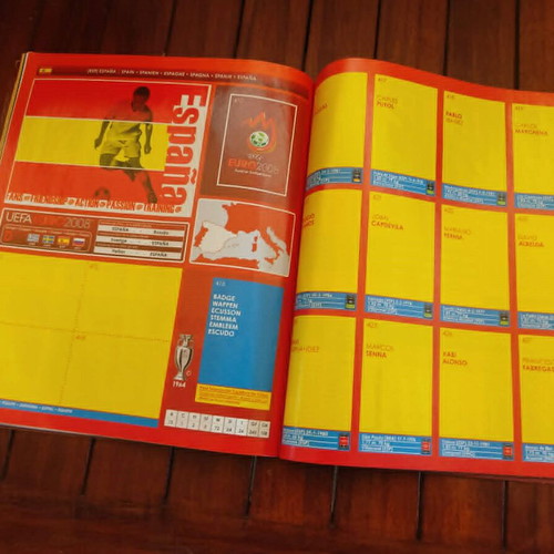Άλμπουμ Panini Euro 2008 σαν καινούργιο, κενό χωρίς αυτοκόλλητα