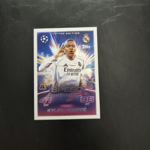 Mbappe limited edition sticker Speed style