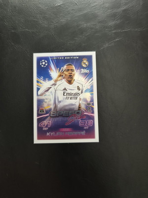 Mbappe limited edition sticker Speed style