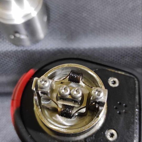 Rafale X RDA by UWELL used, stainless steel 304