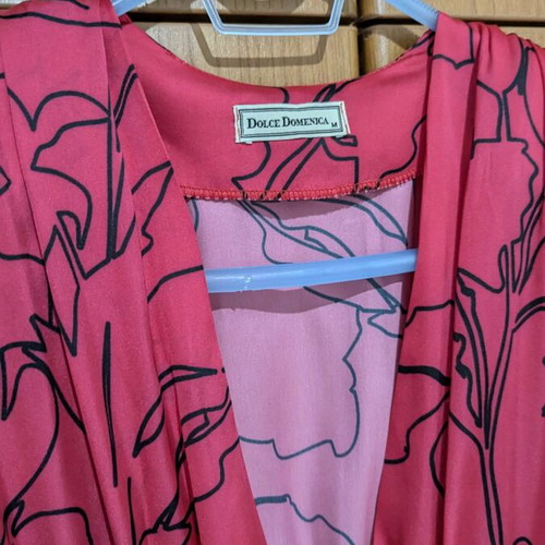 Dolce Domenica dress like new, red and pink, size S