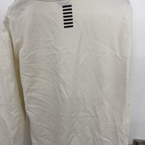 Emporio Armani thin sweatshirt, white, XL
