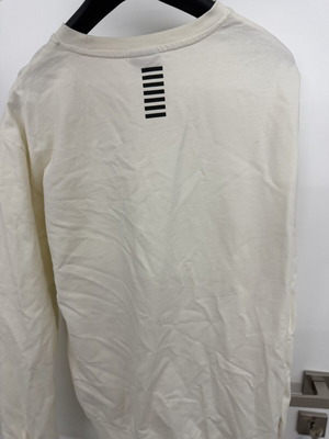 Emporio Armani thin sweatshirt, white, XL