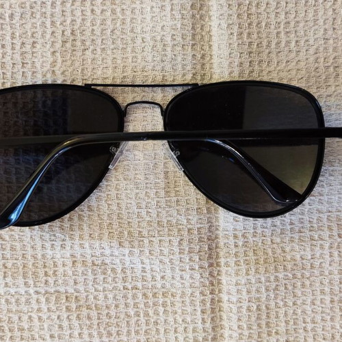 Solo-Solis NDL6253 sunglasses new, black finish, aviator style