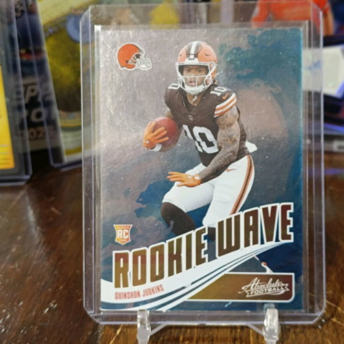 2025 Panini Absolute Rookie Wave Quinshon Judkins card mint