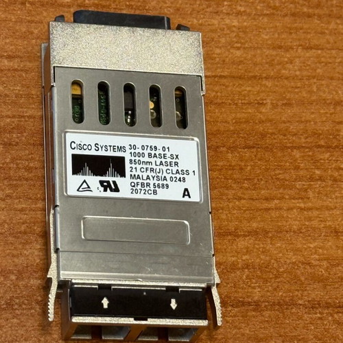 FC GBIC Cisco 1GbE 1000BASE-SX 30-0759-01 like new, pack of 3