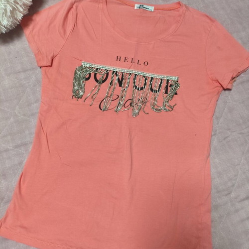 Blouse coral, like new, sizes S and M