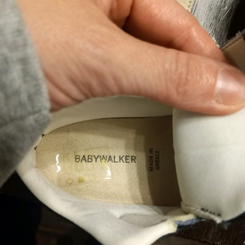 Babywalker baby shoes no.20 like new, leather for boy
