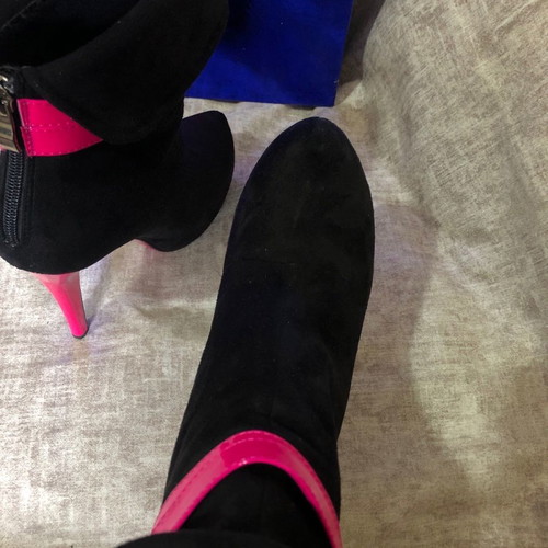 Roselight women's boots used with high heel and platform