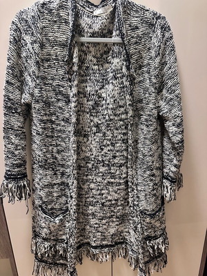 Mango long cardigan large like new