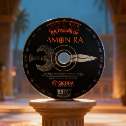 Laura Bow 2 The Dagger of Amon Ra PC game like new