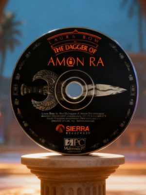 Laura Bow 2 The Dagger of Amon Ra PC game like new