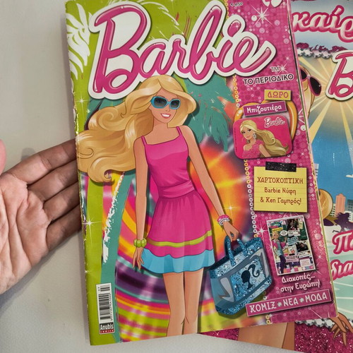 Barbie magazines like new, pack of 2 from 2013