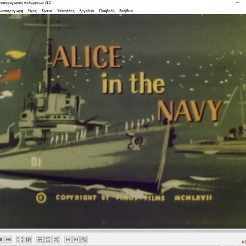 Alice In the Navy DVD used, comedy, dubbed