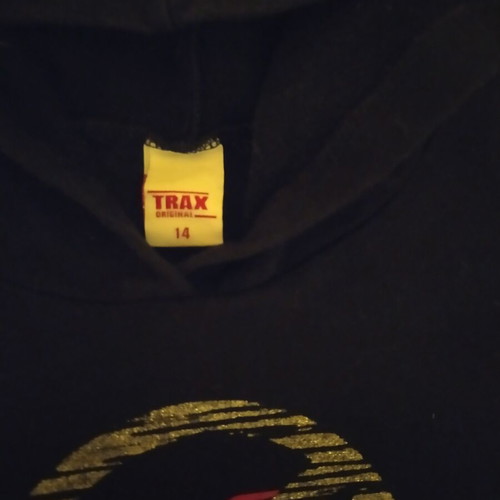 Trax hoodie No 14 like new for girls 14 years
