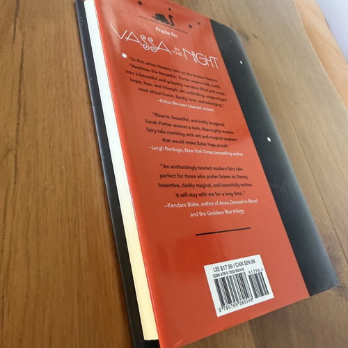 Vassa in the Night hardcover signed first edition like new