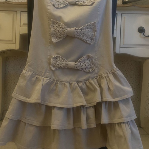 Mini dress beige size M like new