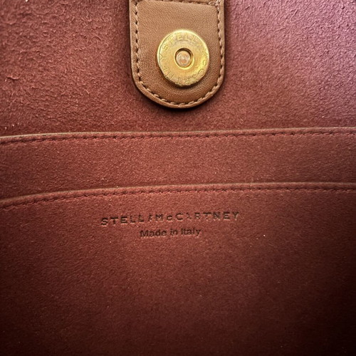 Stella McCartney crossbody bag vegan leather, like new, brown