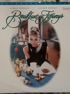 Breakfast at Tiffany's LaserDisc like new, comedy