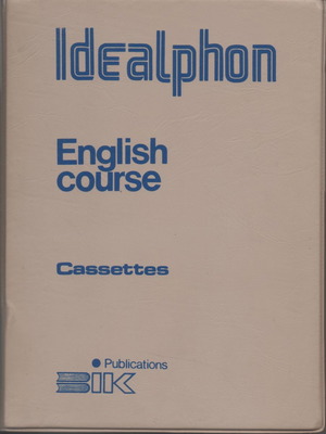 Idealphon English Course μεταχειρισμένες κασέτες και βιβλία