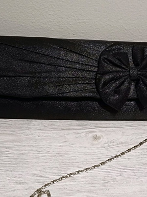 Evening crossbody bag like new, black