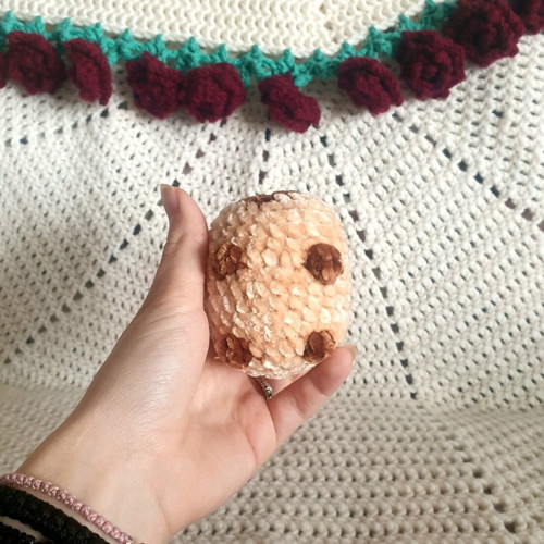 Crochet Capybara handmade keychain new