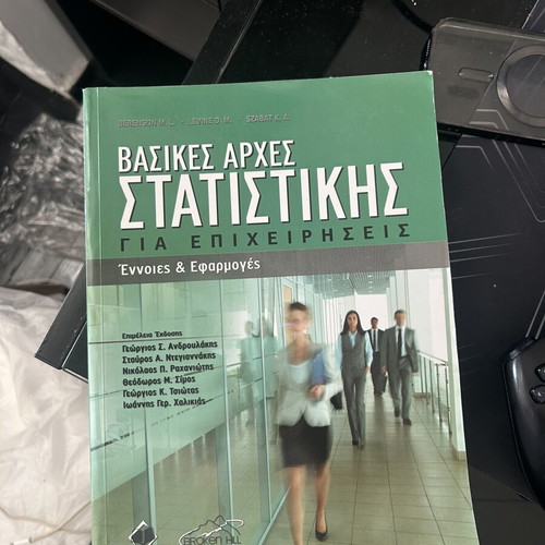 Basic Principles of Statistics for Business book like new