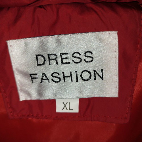 Sleeveless Jacket with Detachable Hood like new, burgundy, XL