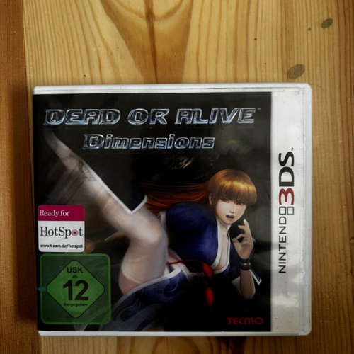 Dead or Alive Dimensions Nintendo 3DS game