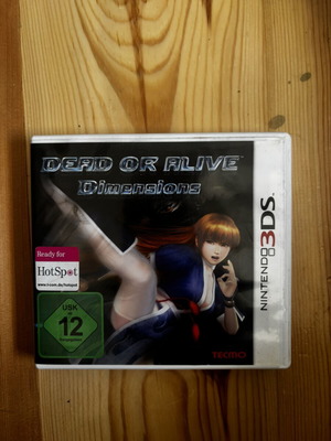 Dead or Alive Dimensions Nintendo 3DS game