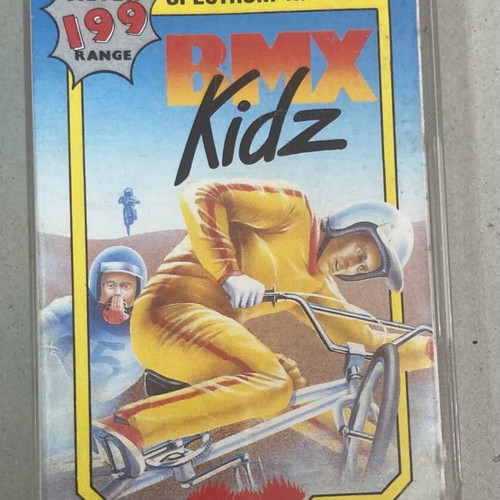Spectrum, BMX Kidz (1988) In good condition. The case has wear (Not tested) Price 4 Euros